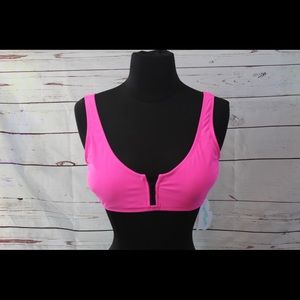 Sugar Coast by Lolli Women’s Zip Up Bikini top